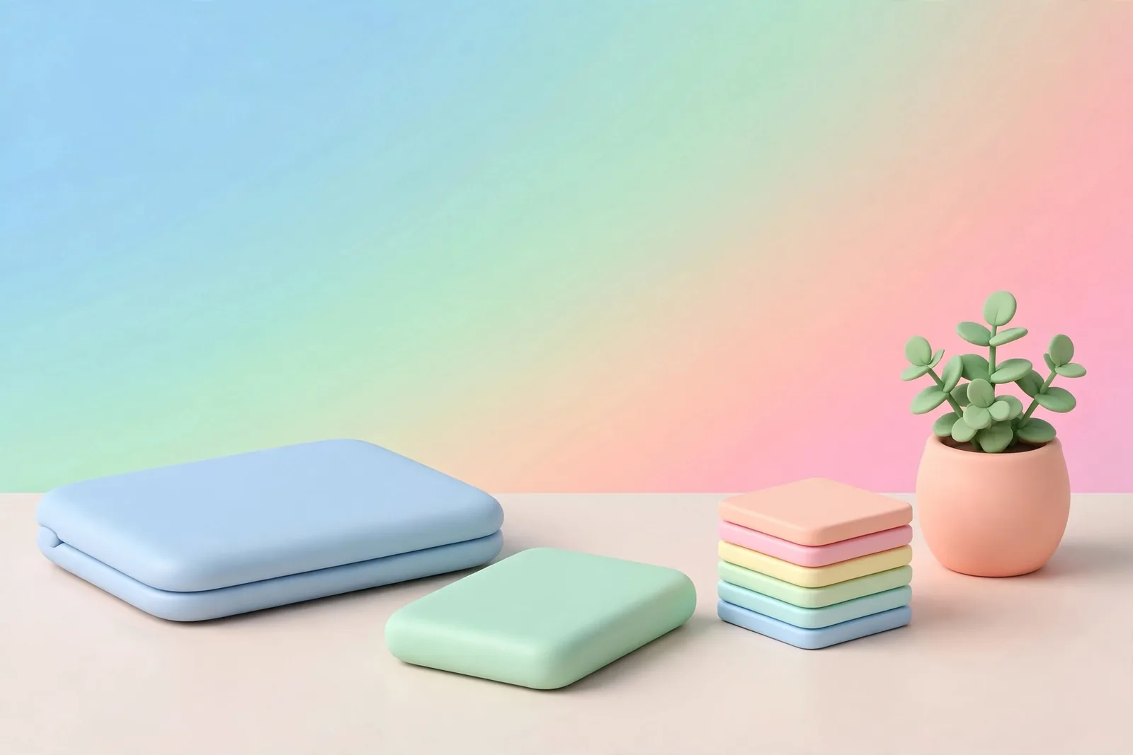 A tidy desk